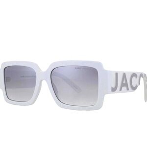 NEW MARC JACOBS MJ693S-HYMIC-White Sunglasses Size 55-17-145 With Case